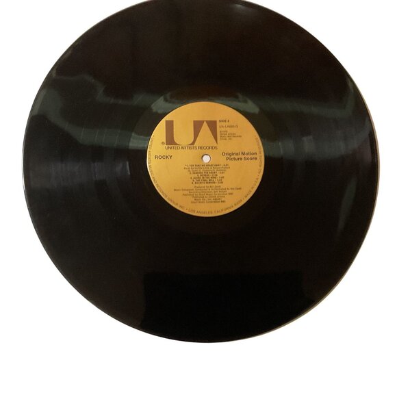 Rocky Original Motion Picture Score Vinyl Record By Bill Conti 1976 - Picture 6 of 7